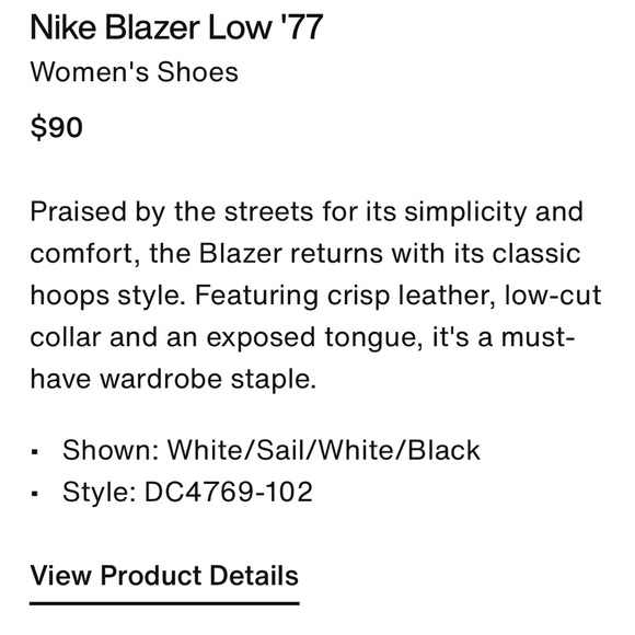 Nike Blazer Low ‘77 like new - Picture 5 of 5